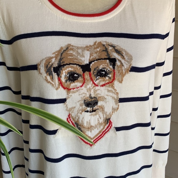 Lands End Supima cotton sweater. - Picture 6 of 11